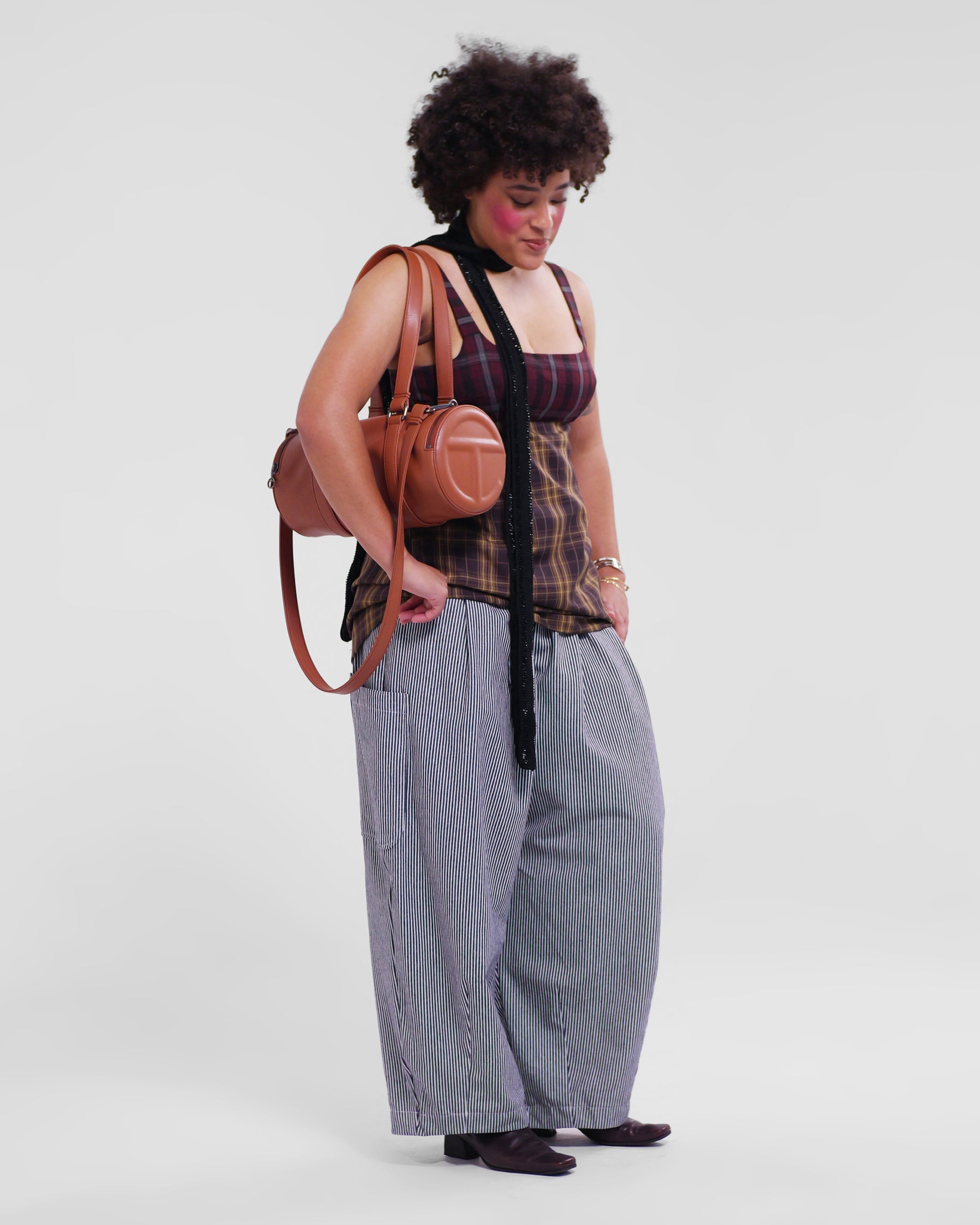 Lucky Pierrot Pant V2 in Chef Stripe