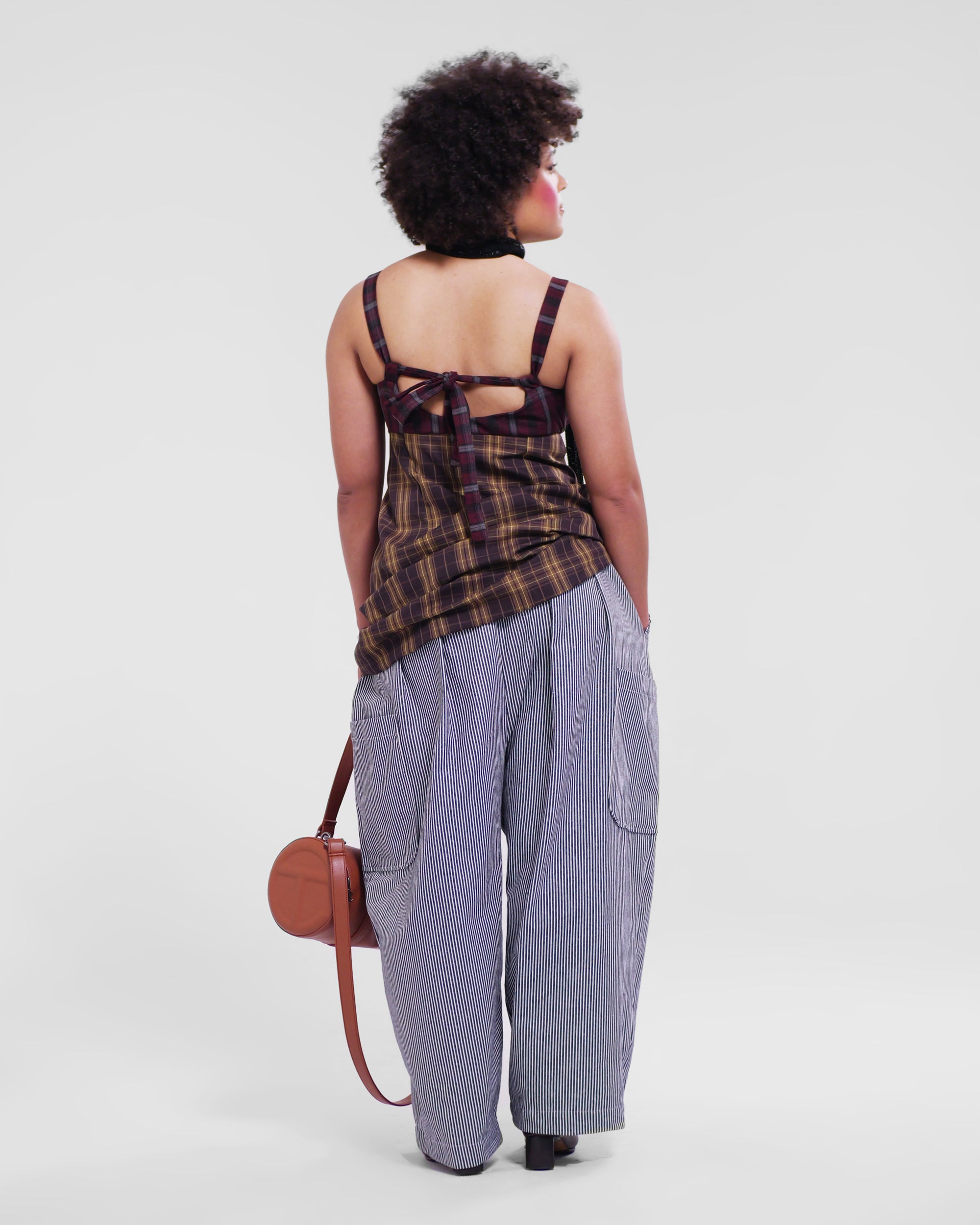 Lucky Pierrot Pant V2 in Chef Stripe