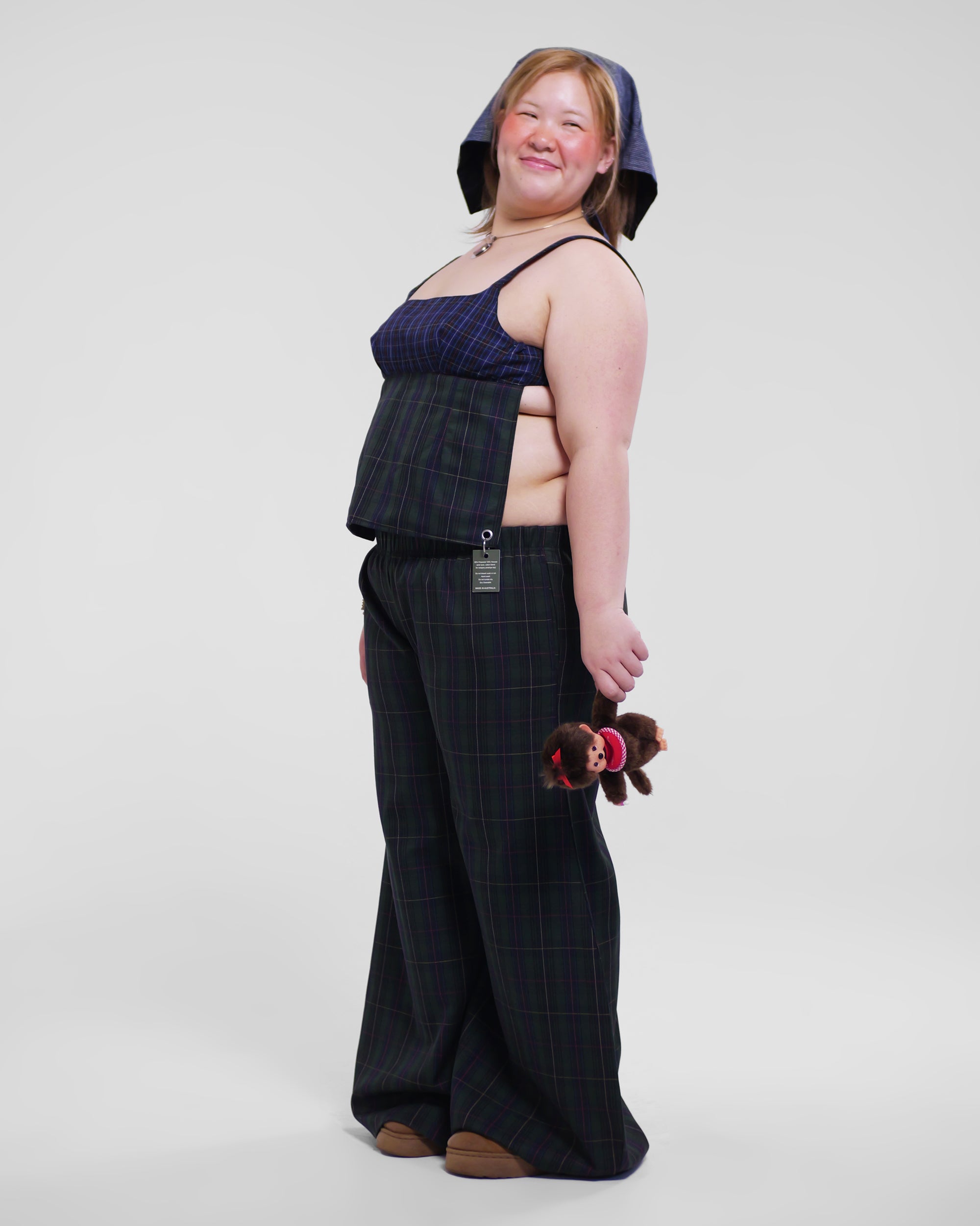 Puff Pant in Moss – ITADAKI