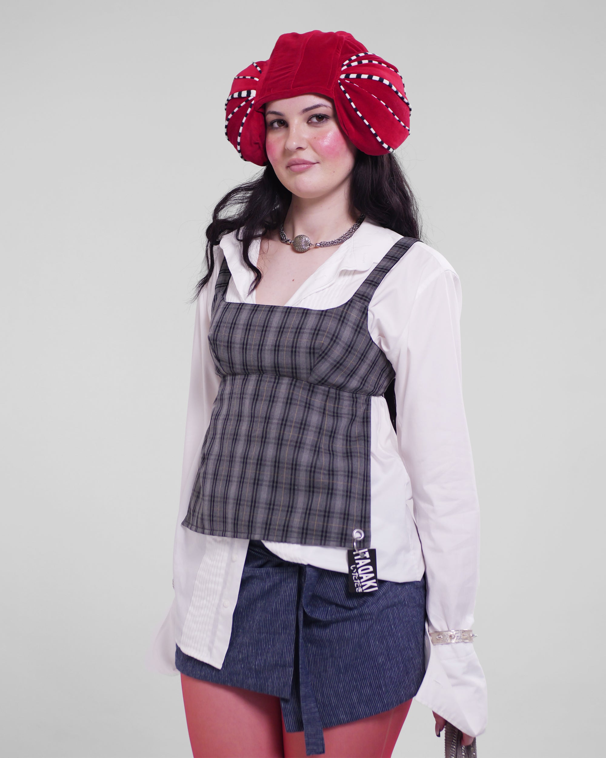 Obi Reversible Top in Smoke/Black