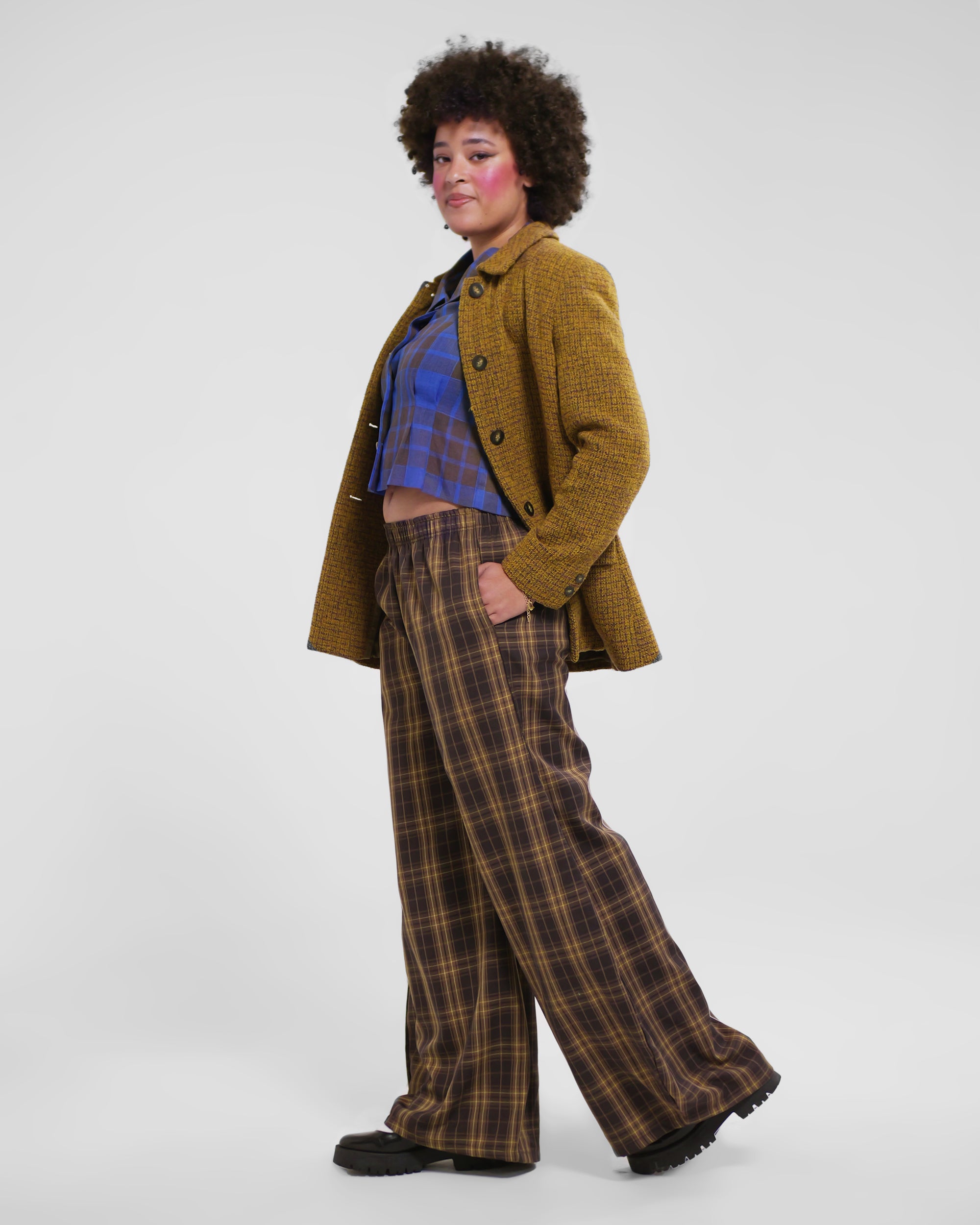 Shawties Puff Pant in Honeycomb