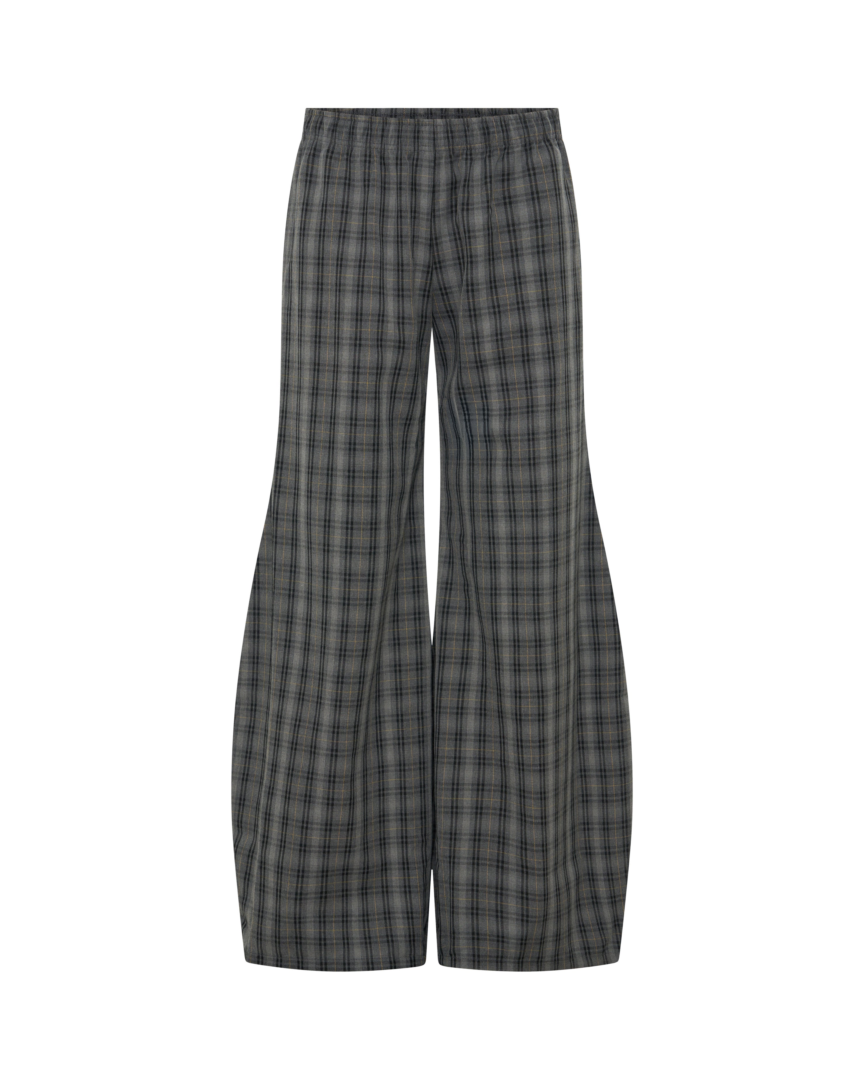 Puff Pant in Smoke Check