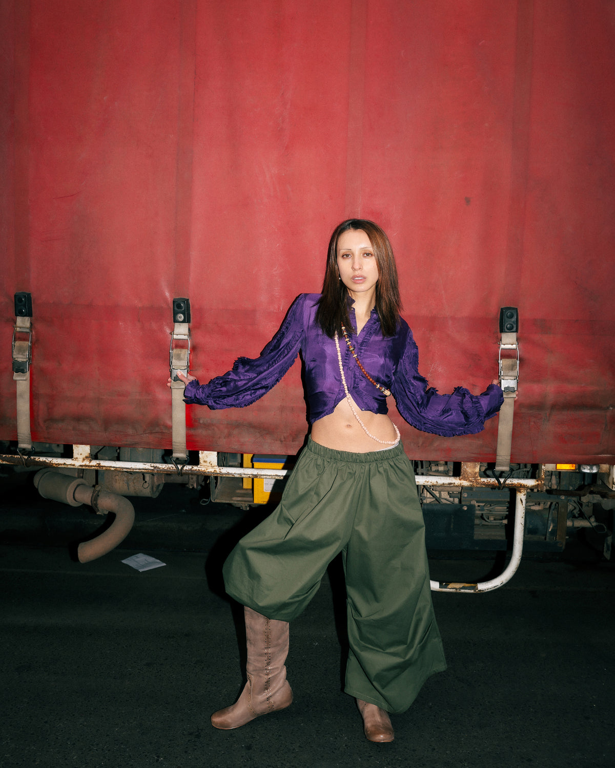 Toshi Pants in Olive