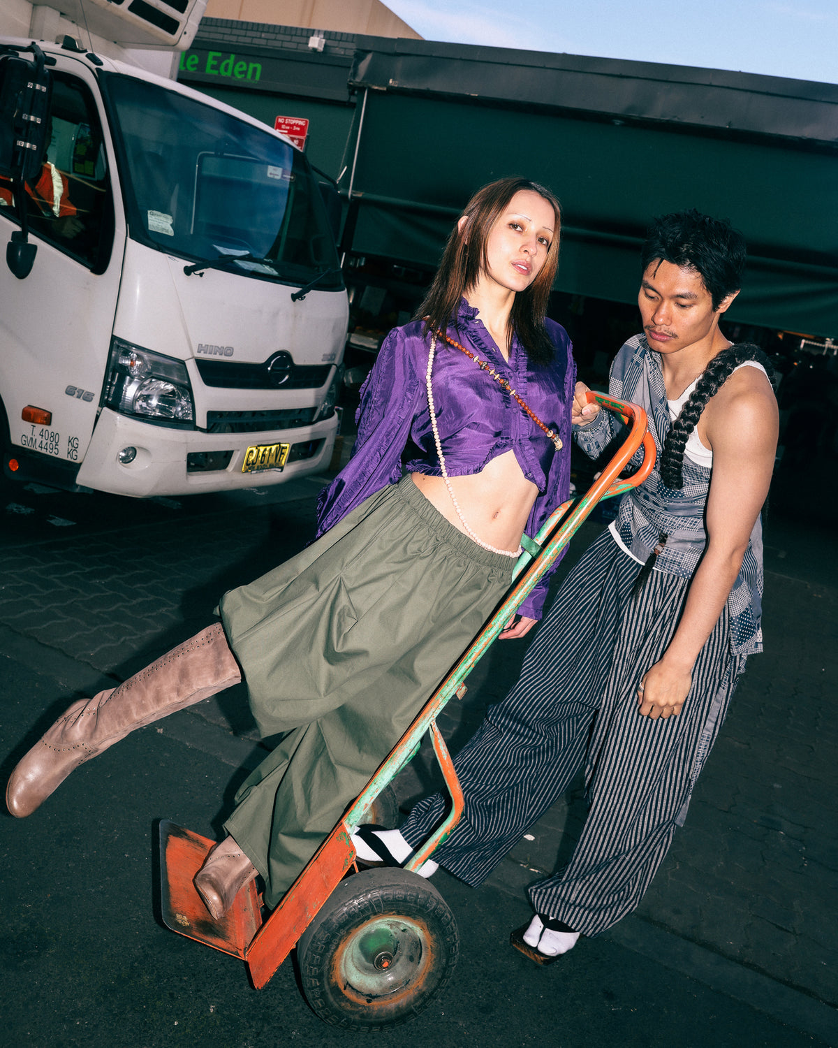 Toshi Pants in Olive