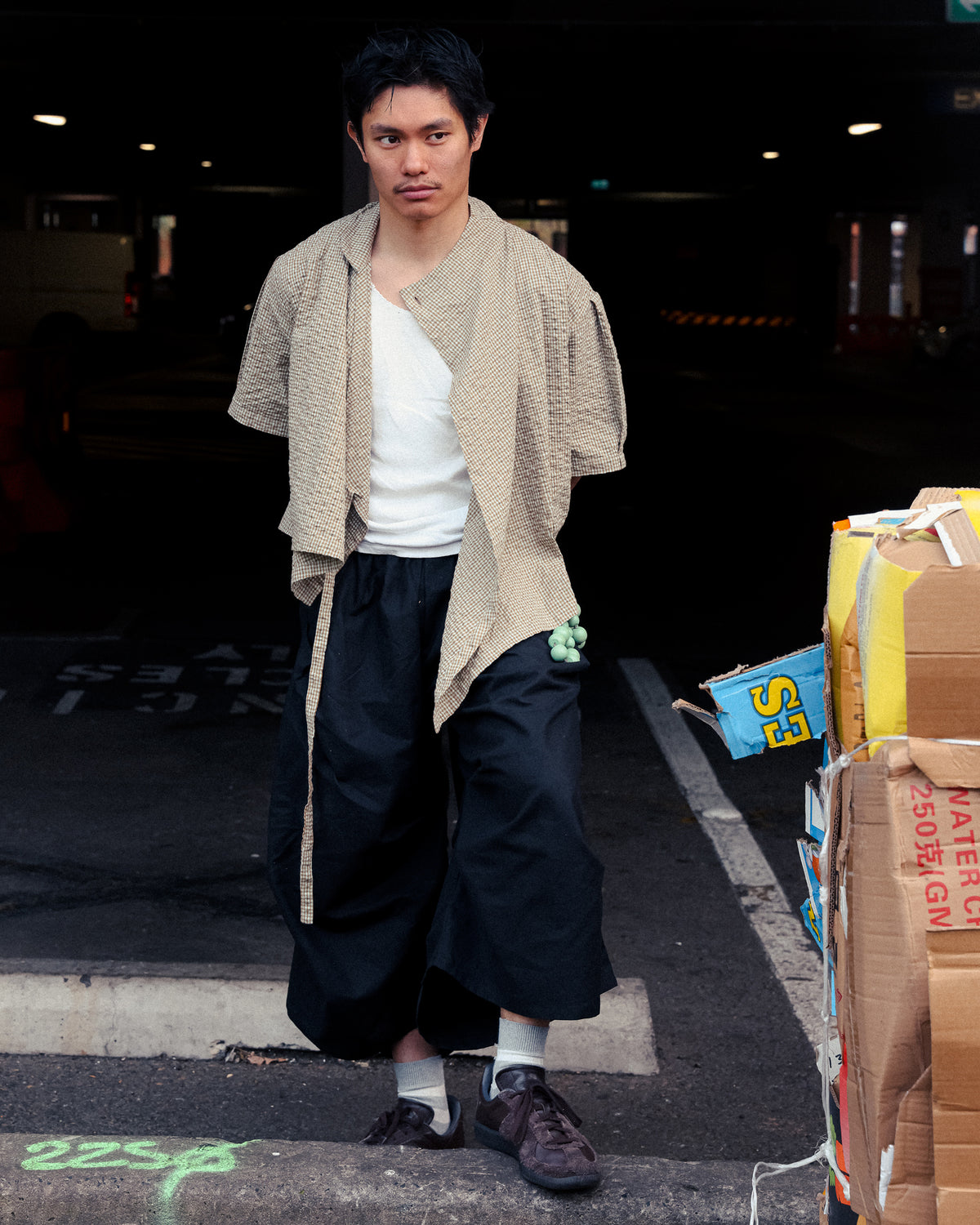 Toshi Pants in Black
